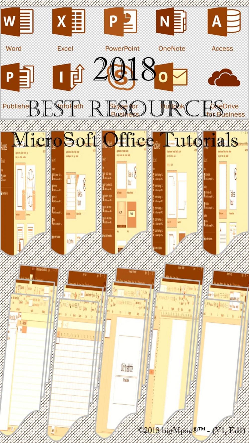 Big bigCover of 2018 Best Resources for MicroSoft Office Tutorials