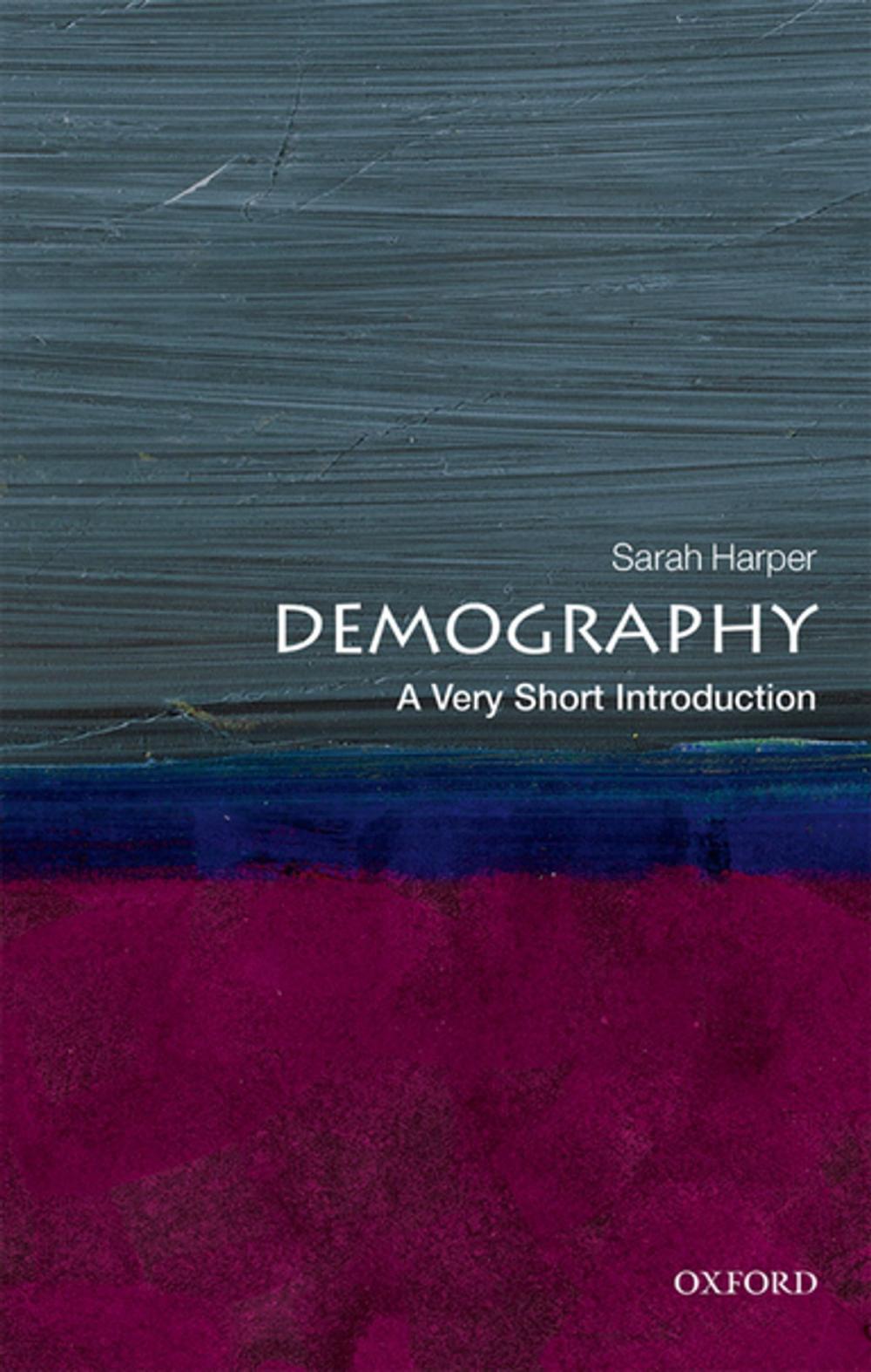 Big bigCover of Demography: A Very Short Introduction