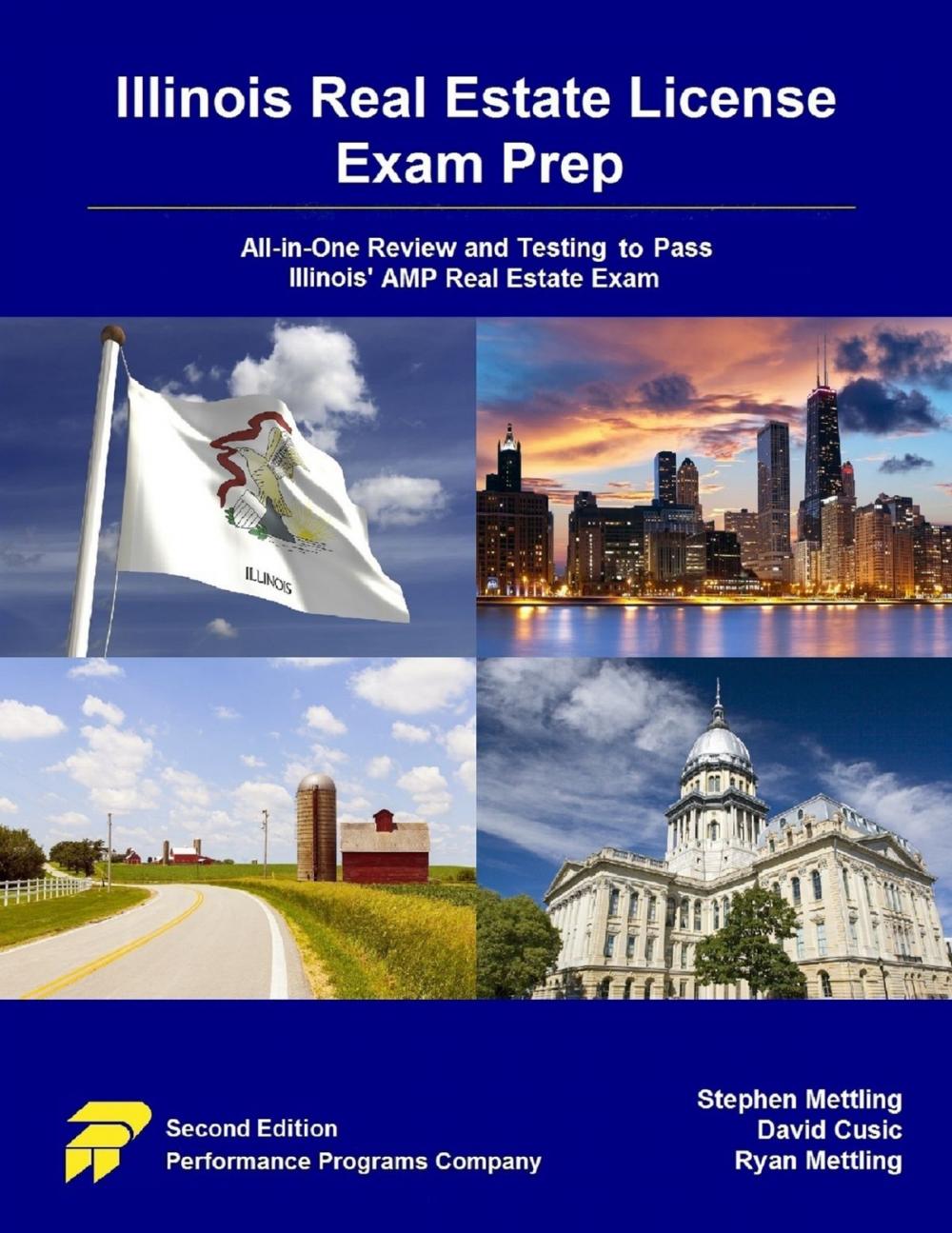 Big bigCover of Illinois Real Estate License Exam Prep: All-in-One Review and Testing To Pass Illinois' AMP Real Estate Exam