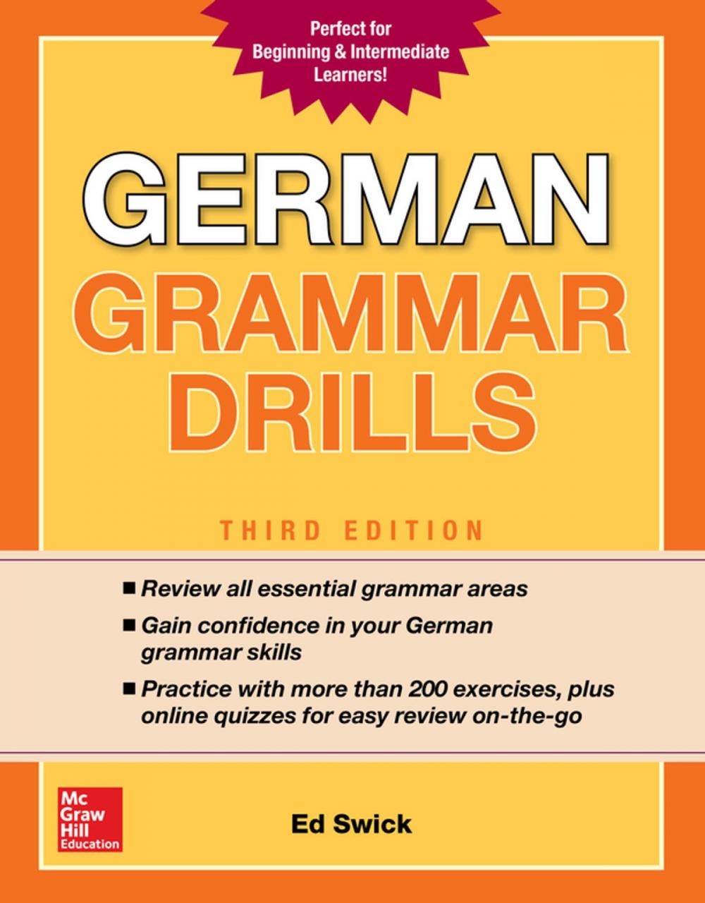 Big bigCover of German Grammar Drills, Third Edition