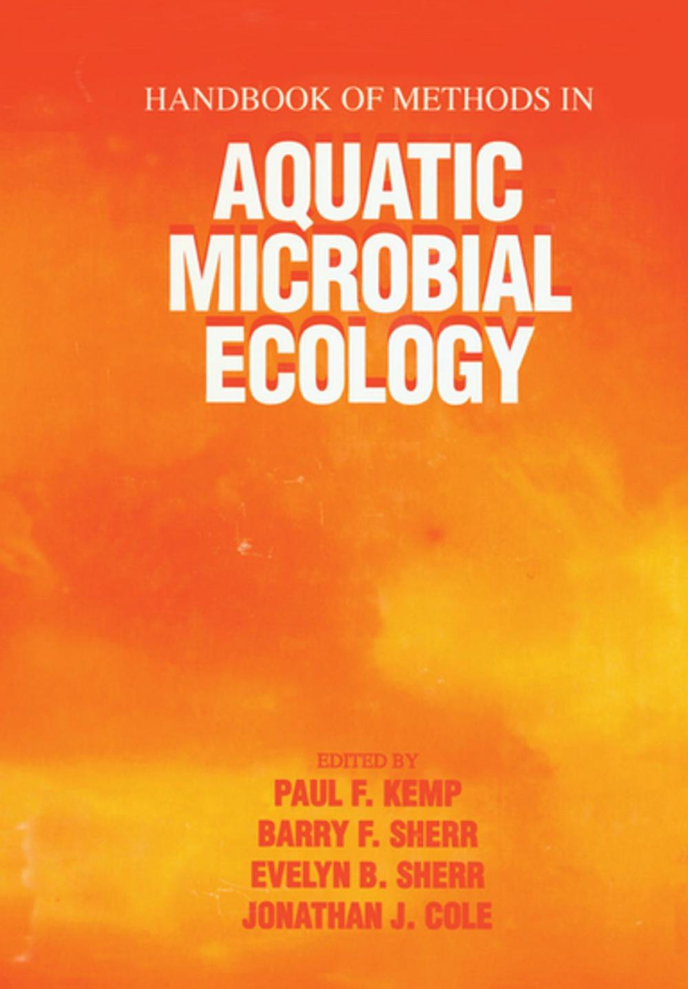Big bigCover of Handbook of Methods in Aquatic Microbial Ecology