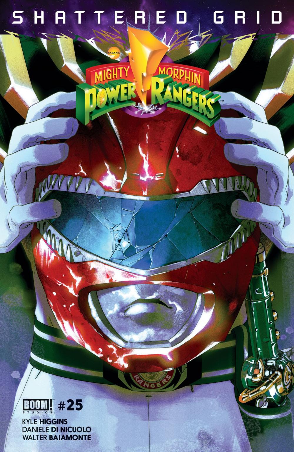 Big bigCover of Mighty Morphin Power Rangers #25