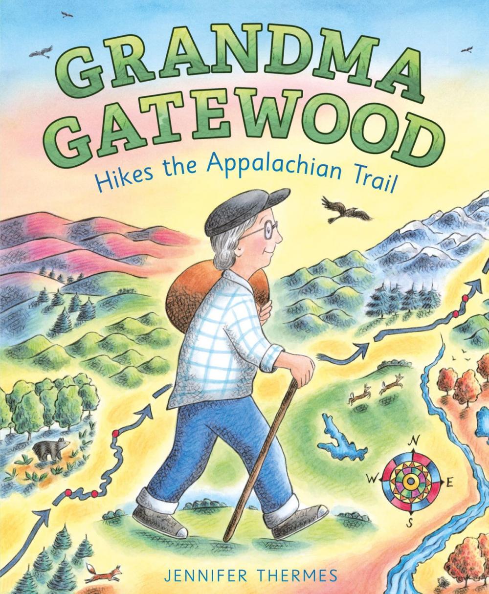 Big bigCover of Grandma Gatewood Hikes the Appalachian Trail