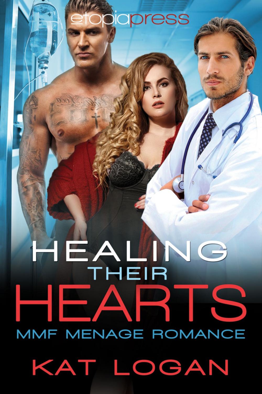 Big bigCover of Healing Their Hearts: MMF Menage Romance