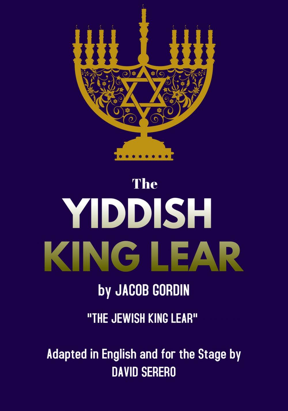 Big bigCover of The Yiddish King Lear by Jacob Gordin
