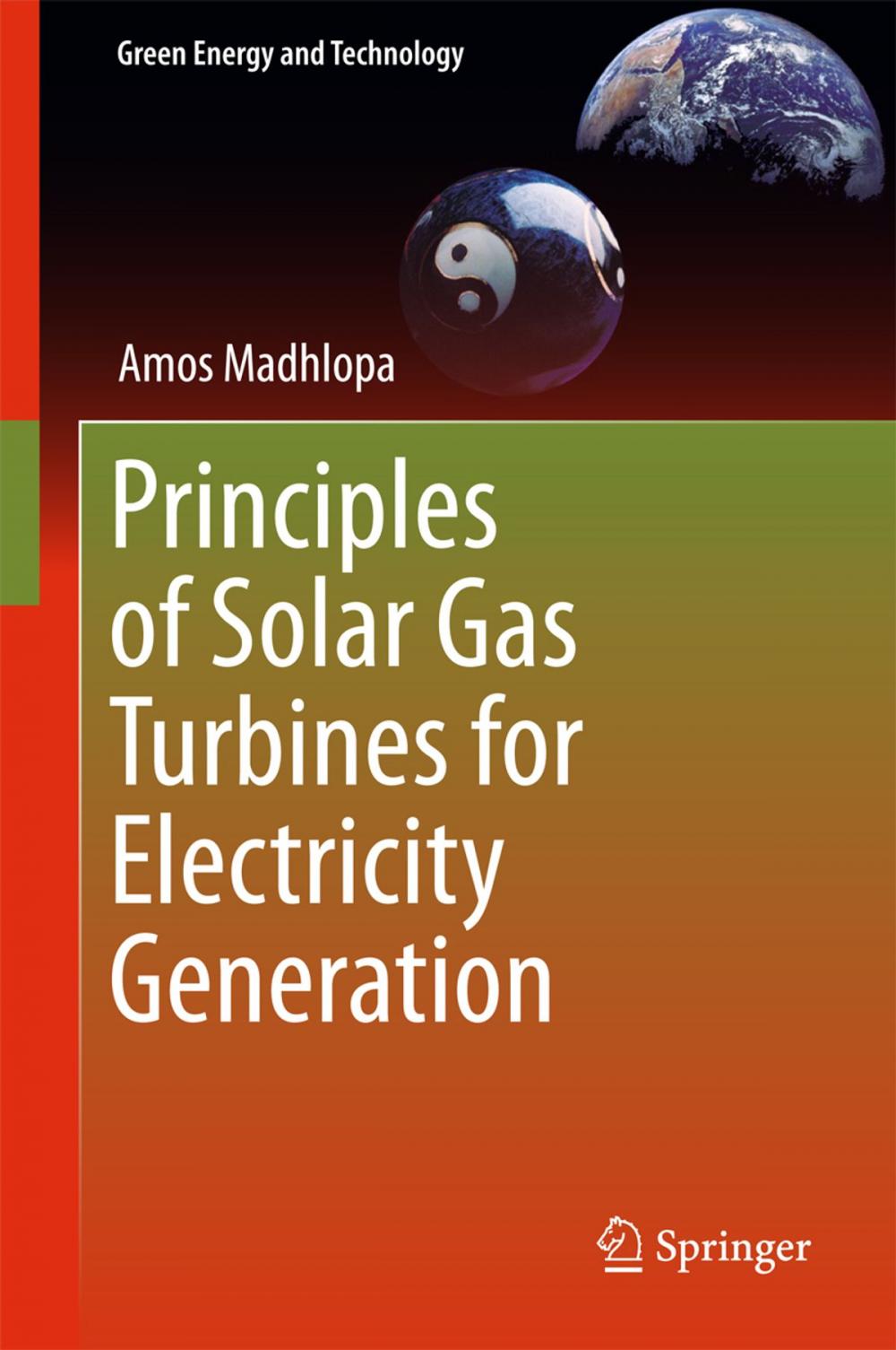Big bigCover of Principles of Solar Gas Turbines for Electricity Generation