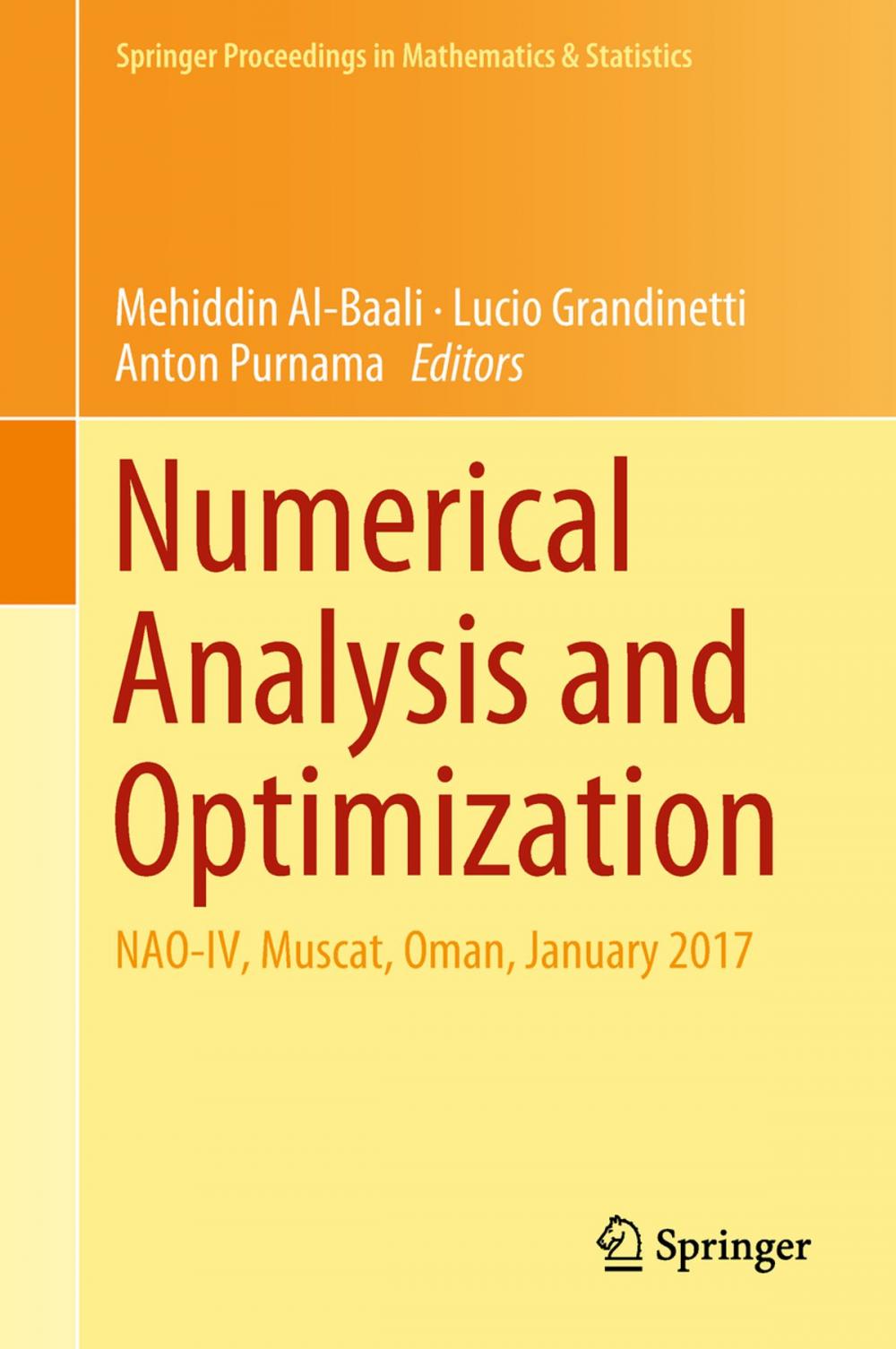 Big bigCover of Numerical Analysis and Optimization