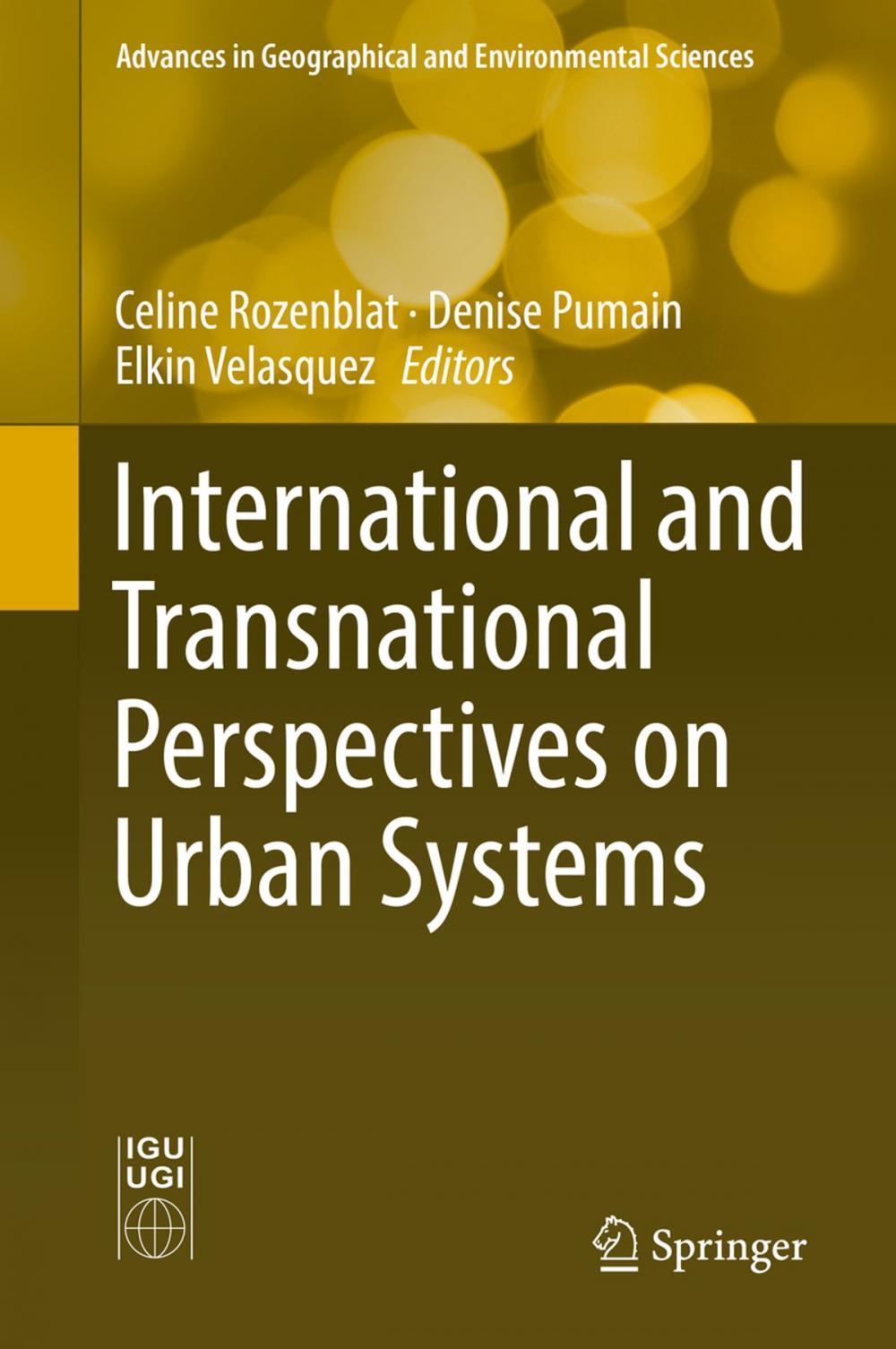 Big bigCover of International and Transnational Perspectives on Urban Systems