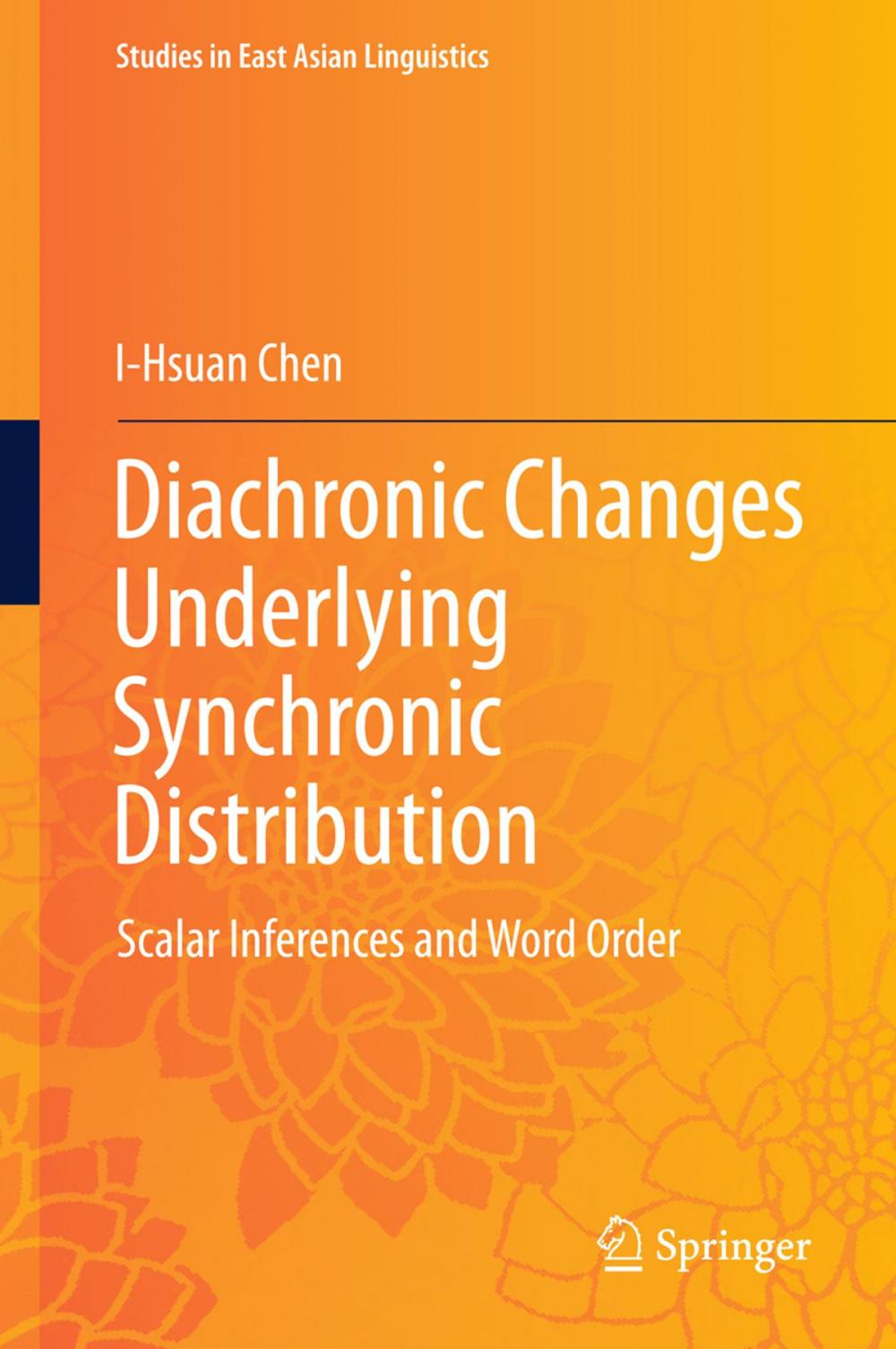 Big bigCover of Diachronic Changes Underlying Synchronic Distribution