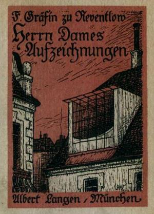 Cover of the book Herrn Dames Aufzeichnungen by Harold Frederic