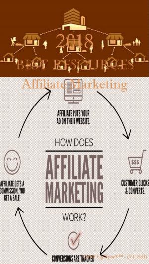 Book cover of 2018 Best Resources for Affiliate Marketing