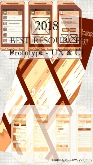 Cover of the book 2018 Best Resources for Prototype - UX & UI by Jean-Baptiste Viet