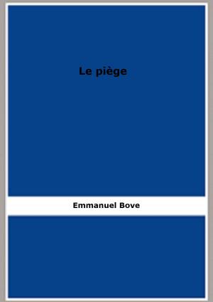 Cover of the book Le piège by Antonio Deriu