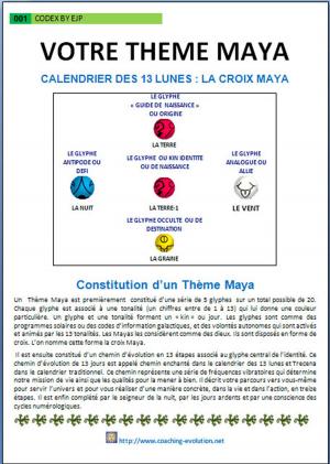 bigCover of the book CODEX THEME MAYA DES 13 LUNES by 
