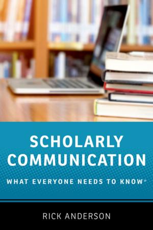 Cover of the book Scholarly Communication by David A. Gerber