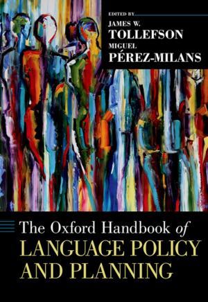 Cover of the book The Oxford Handbook of Language Policy and Planning by Anthony Trollope, Clare West