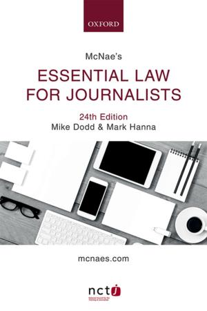 Cover of the book McNae's Essential Law for Journalists by Thomas Winzen