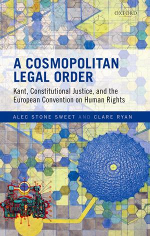 Cover of the book A Cosmopolitan Legal Order by Joseph Ben Prestel