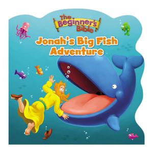Book cover of The Beginner's Bible Jonah's Big Fish Adventure