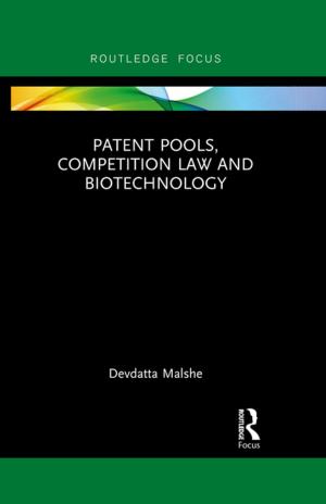Cover of the book Patent Pools, Competition Law and Biotechnology by Elena Abramov-van Rijk