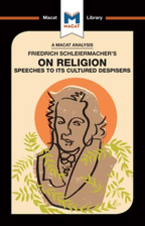 Cover of the book Friedrich Schleiermacher's On Religion by William J Jenkins
