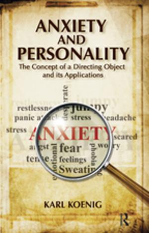 Cover of the book Anxiety and Personality by Terra Vanzant Stern, PhD