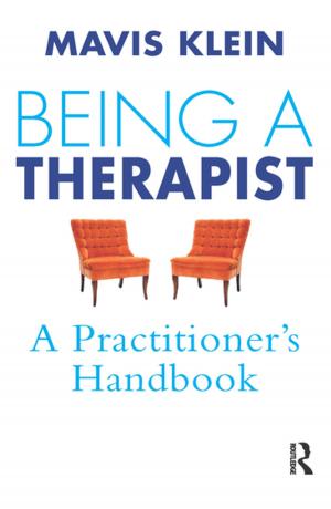 Cover of the book Being a Therapist by Paul M. Livingston