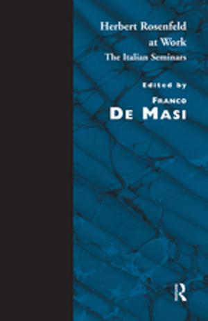 Cover of the book Herbert Rosenfeld at Work by Daniel Gerould, Bruno Jaslenski