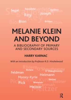 Cover of the book Melanie Klein and Beyond by Amiya Kumar Bagchi, Amita Chatterjee