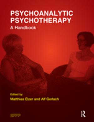 Cover of the book Psychoanalytic Psychotherapy by Chantal Bordes-Benayoun