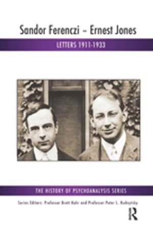 Cover of the book Sandor Ferenczi - Ernest Jones by Günther Hölbl