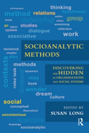 Cover of the book Socioanalytic Methods by Andreja Zevnik