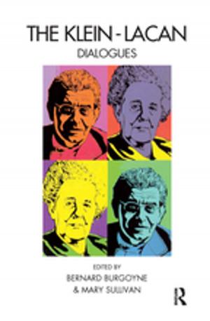 Cover of the book The Klein-Lacan Dialogues by Avner De-Shalit