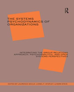 Cover of the book The Systems Psychodynamics of Organizations by W Sombart