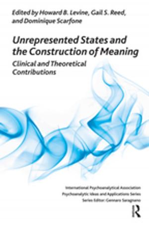 Cover of the book Unrepresented States and the Construction of Meaning by Nicolette Makovicky