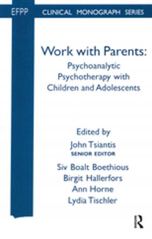 Cover of the book Work with Parents by Phillip J. Cooper