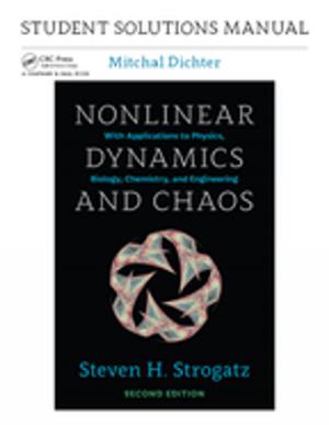 Cover of the book Student Solutions Manual for Nonlinear Dynamics and Chaos, 2nd edition by Karan S. Surana
