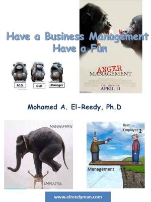 Cover of Have A Business Management.. Have a Fun
