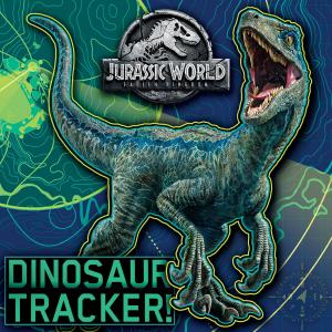 Cover of the book Dinosaur Tracker! (Jurassic World: Fallen Kingdom) by A M Layet