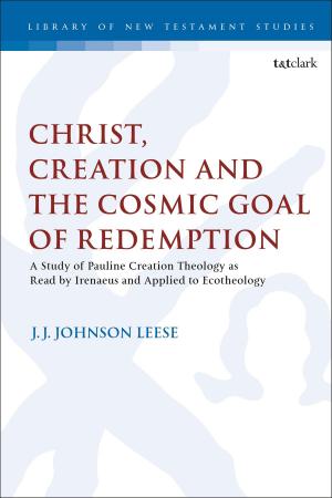 Book cover of Christ, Creation and the Cosmic Goal of Redemption