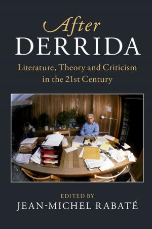 Cover of the book After Derrida by Michael A. Neblo, Kevin M. Esterling, David M. J. Lazer