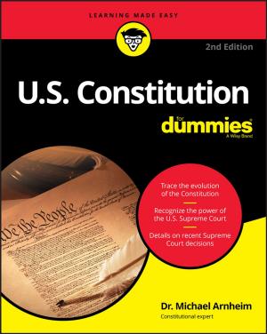 Cover of the book U.S. Constitution For Dummies by Erik Hellman
