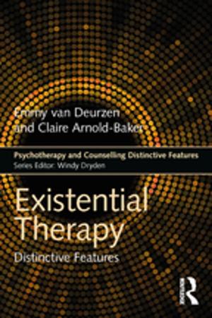 Cover of the book Existential Therapy by Edward T. Vieira, Jr.