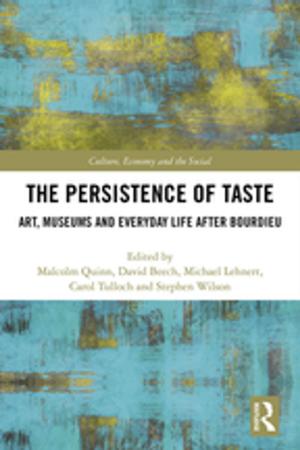 Cover of the book The Persistence of Taste by James B. Hendry