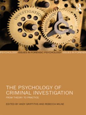 Cover of the book The Psychology of Criminal Investigation by Jeff Tan