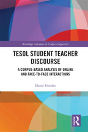 Cover of the book TESOL Student Teacher Discourse by Min Yan