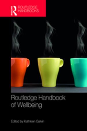 Cover of the book Routledge Handbook of Well-Being by Barry Barnes