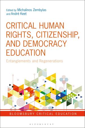 Cover of the book Critical Human Rights, Citizenship, and Democracy Education by António Lizar
