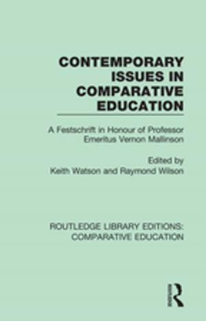 Cover of the book Contemporary Issues in Comparative Education by Andrew Tudor