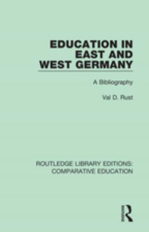 Cover of the book Education in East and West Germany by Partha Gangopadhyay